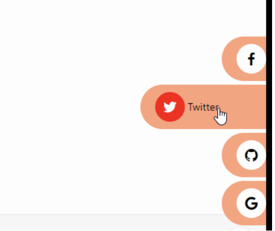 Social Footer Oracle APEX